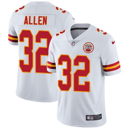 Men Kansas City Chiefs 32 Marcus Allen Nike White Limited NFL Jersey